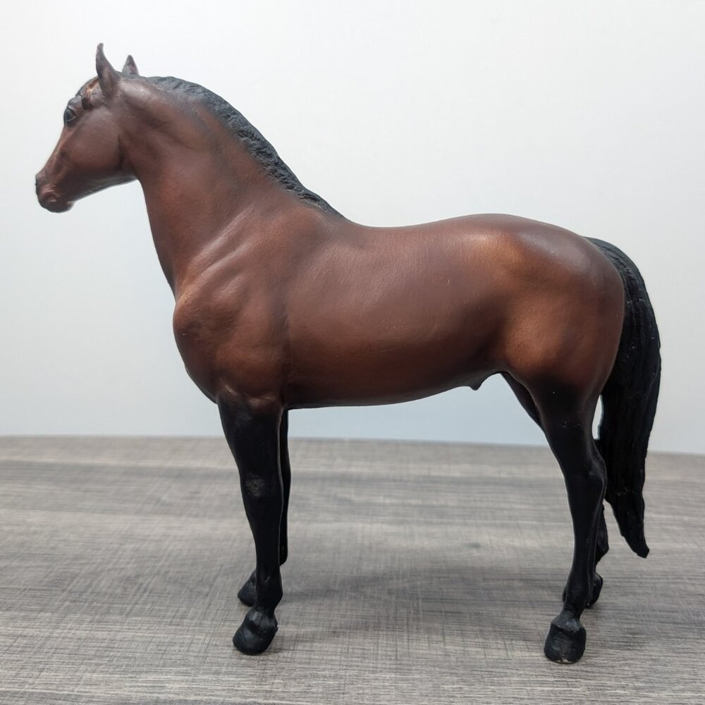 Vintage Breyer 1960's Horse Black and Dark Brown Collectible 60s Deadstock - Picture 7 of 7